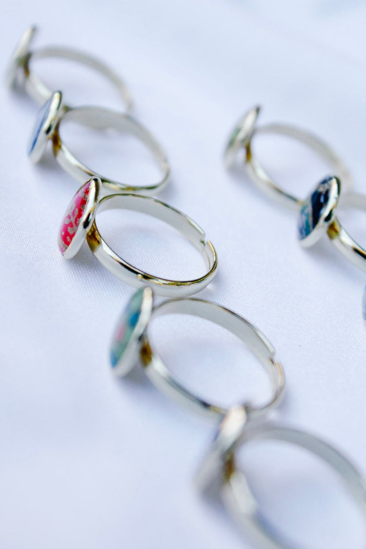 Washi Paper Rings