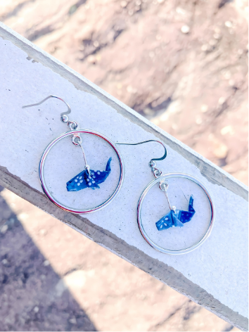 Silver Sea Whale Earrings: A Glimpse of Ocean Serenity