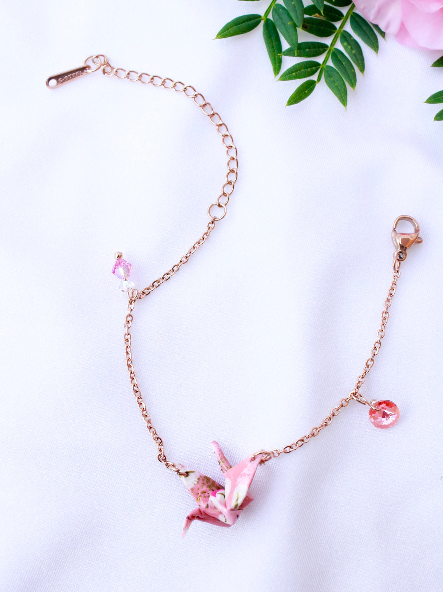 Origami Crane Bracelet