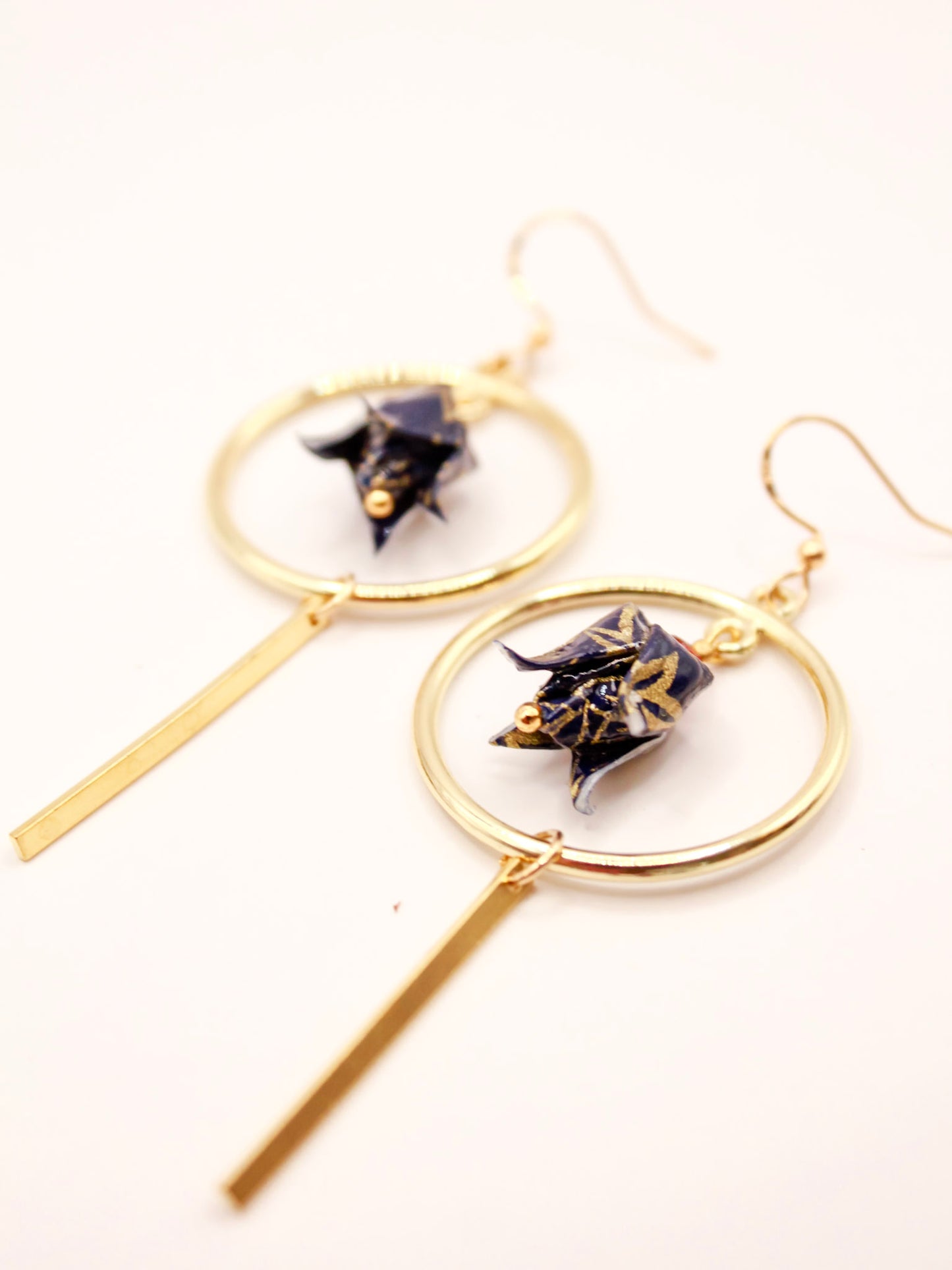 Origami Tulip Earrings