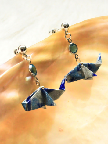 Handmade Whale Earrings – Ocean Dream Elegance