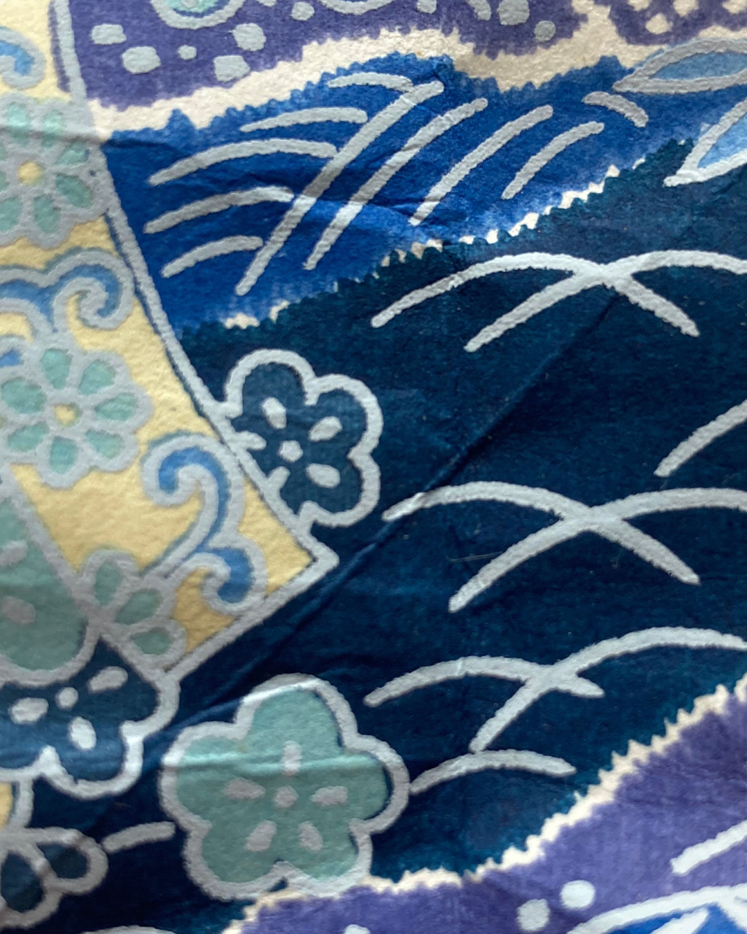 Handmade Washi Paper Ring – Indigo Echo Origami Design