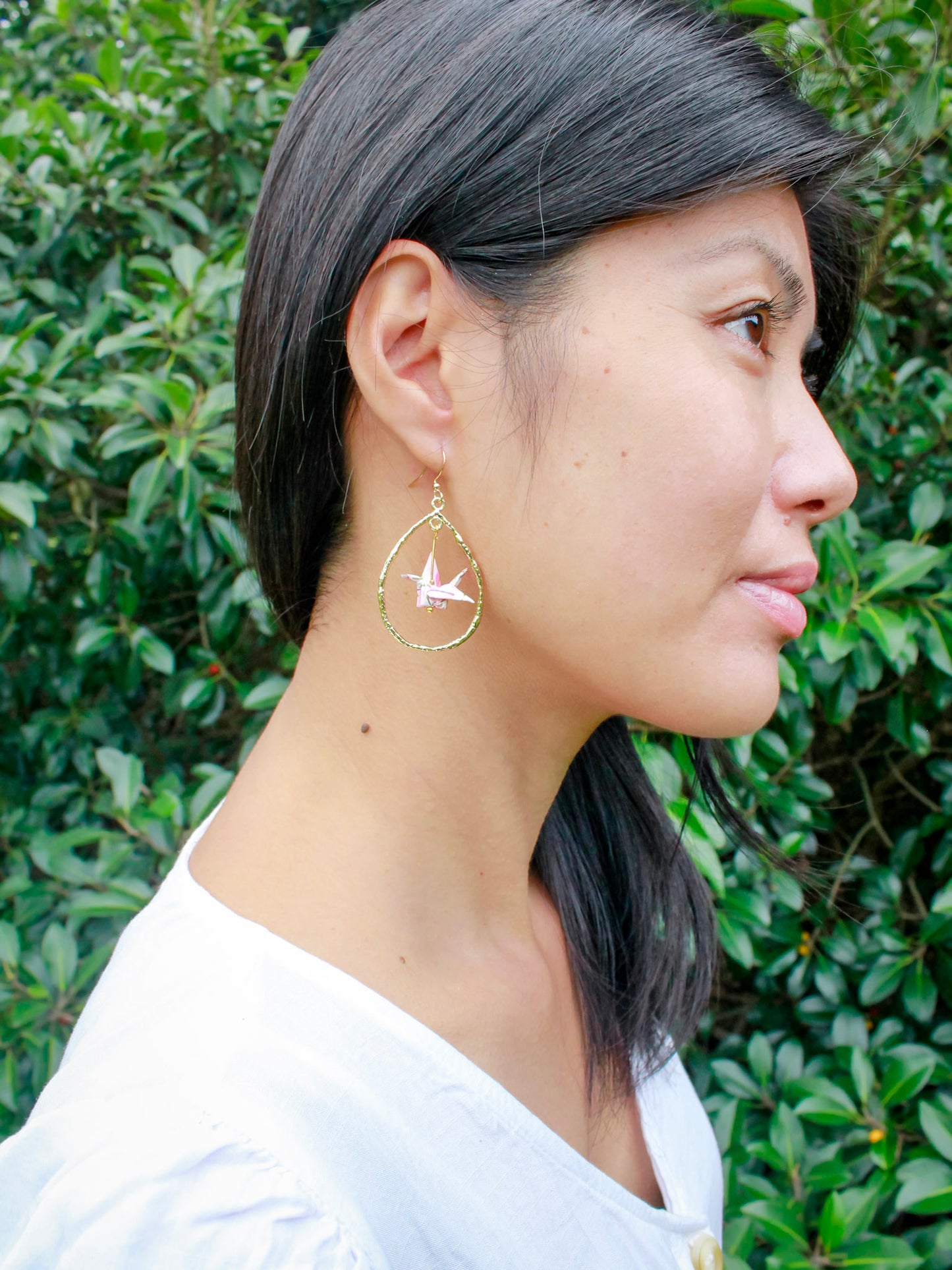 origami-crane-golden-fan-earrings-pink