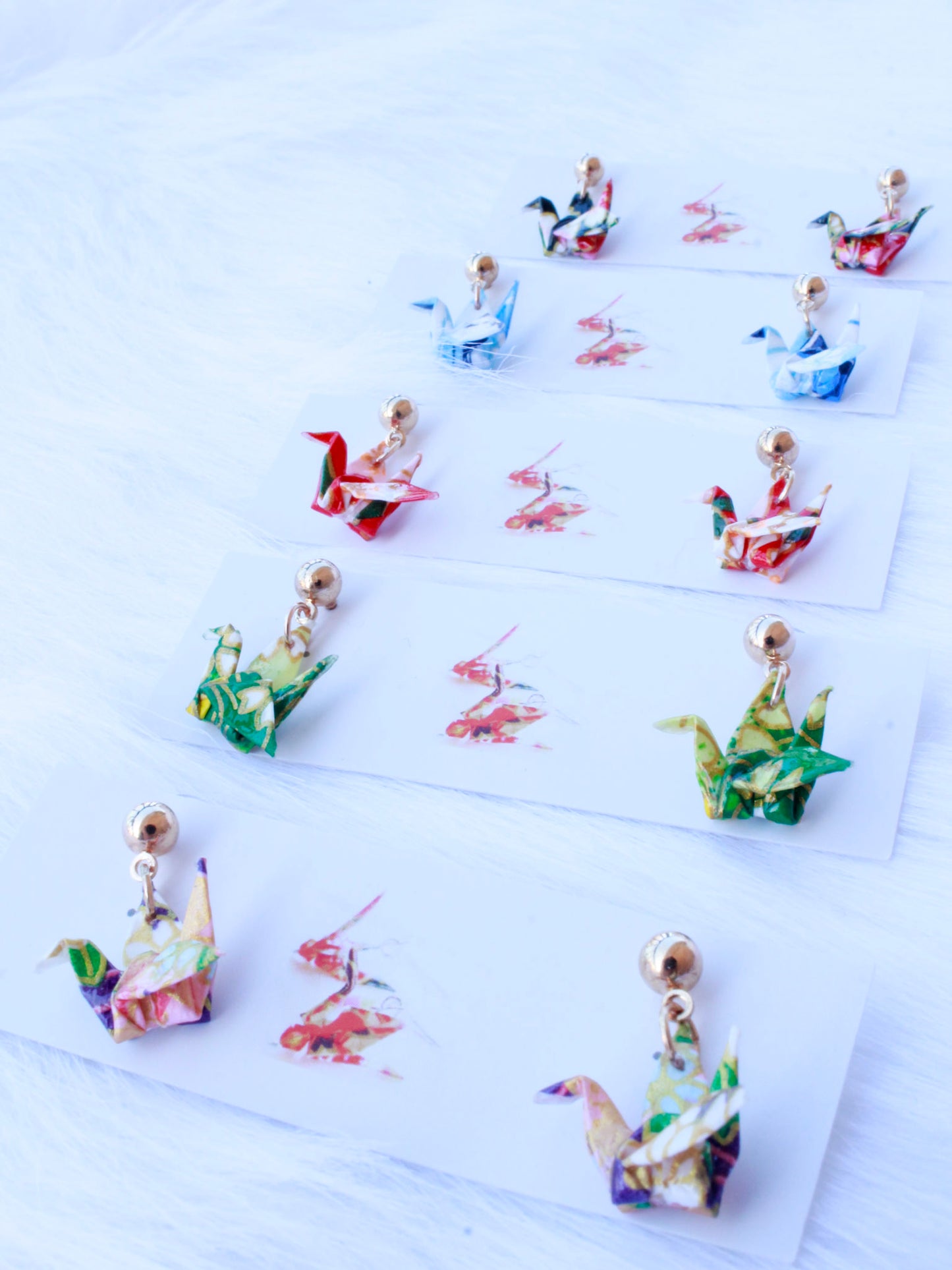 Origami-Earrings-Crane-Studs