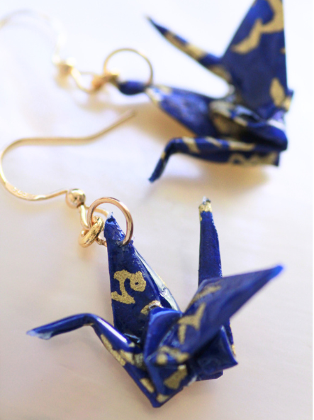 Minimal Origami Crane Earrings | Mother’s Day Gift for Mom Australia