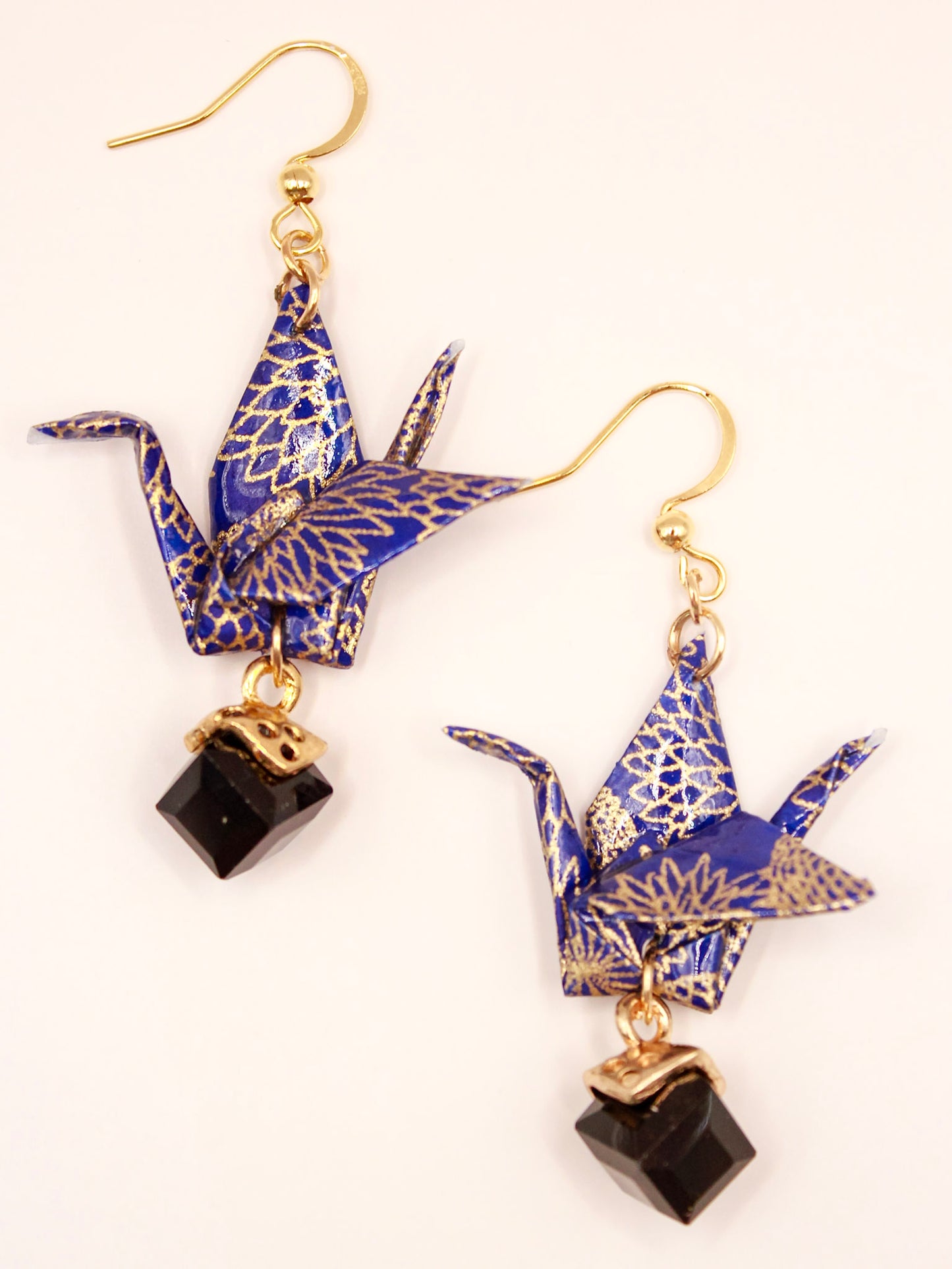 Origami-Crane-Earrings