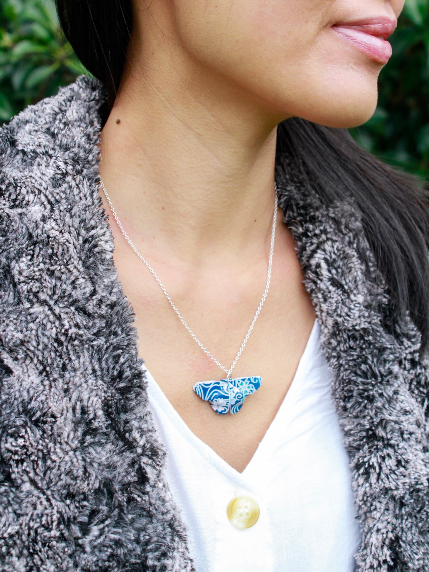 Origami-Butterfly-Necklace-Blue