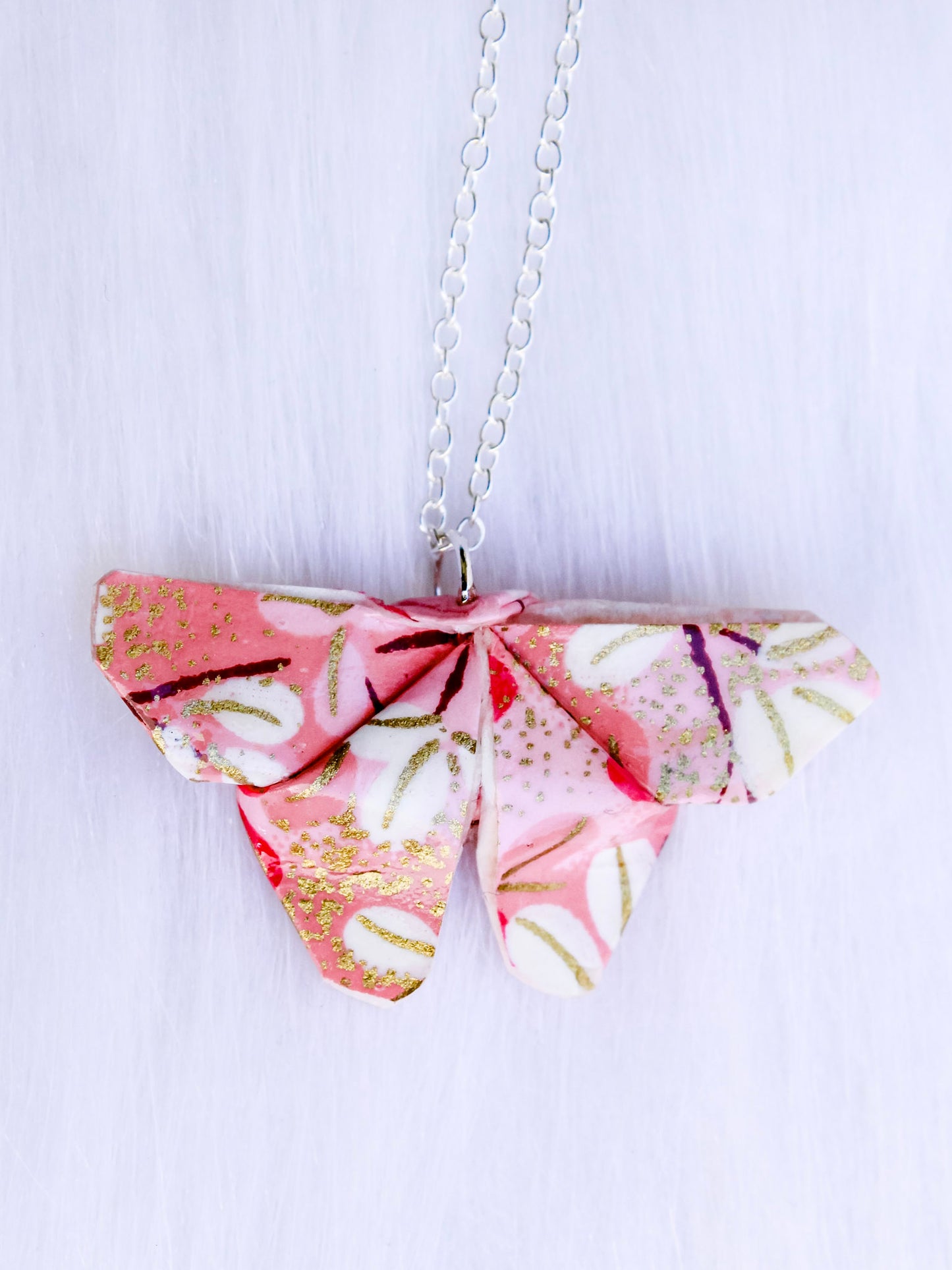 Origami Necklace - Butterfly