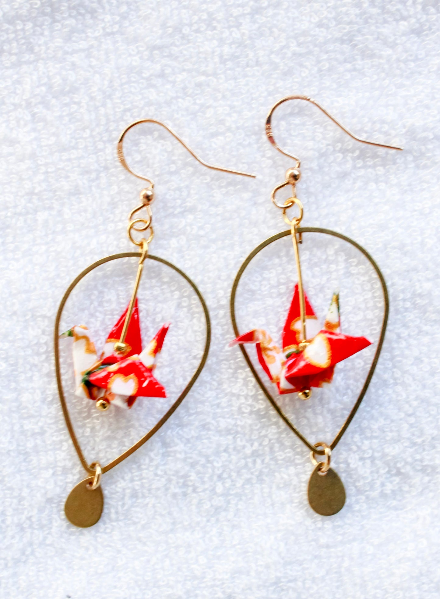 Whimsy-Crane-Teardrops-Artful-Flip-Earrings