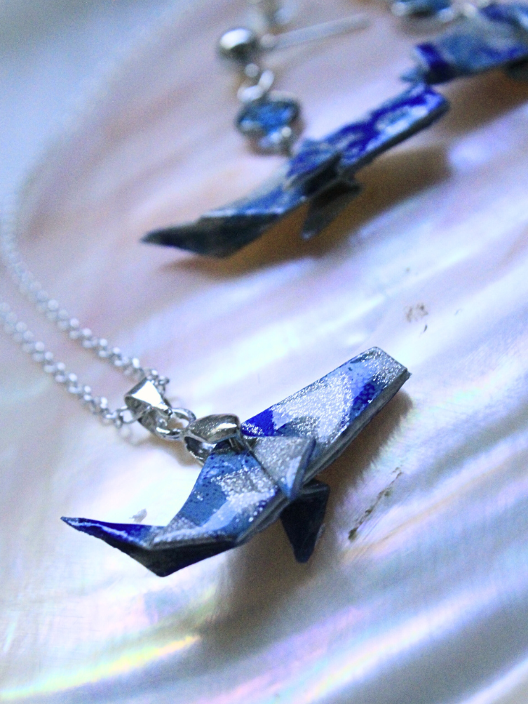Ocean Serenity Earrings and Necklace Set