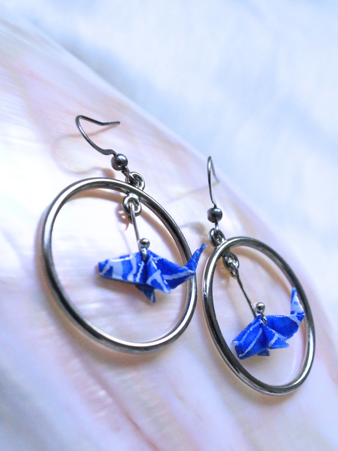 Silver Sea Whale Earrings: A Glimpse of Ocean Serenity