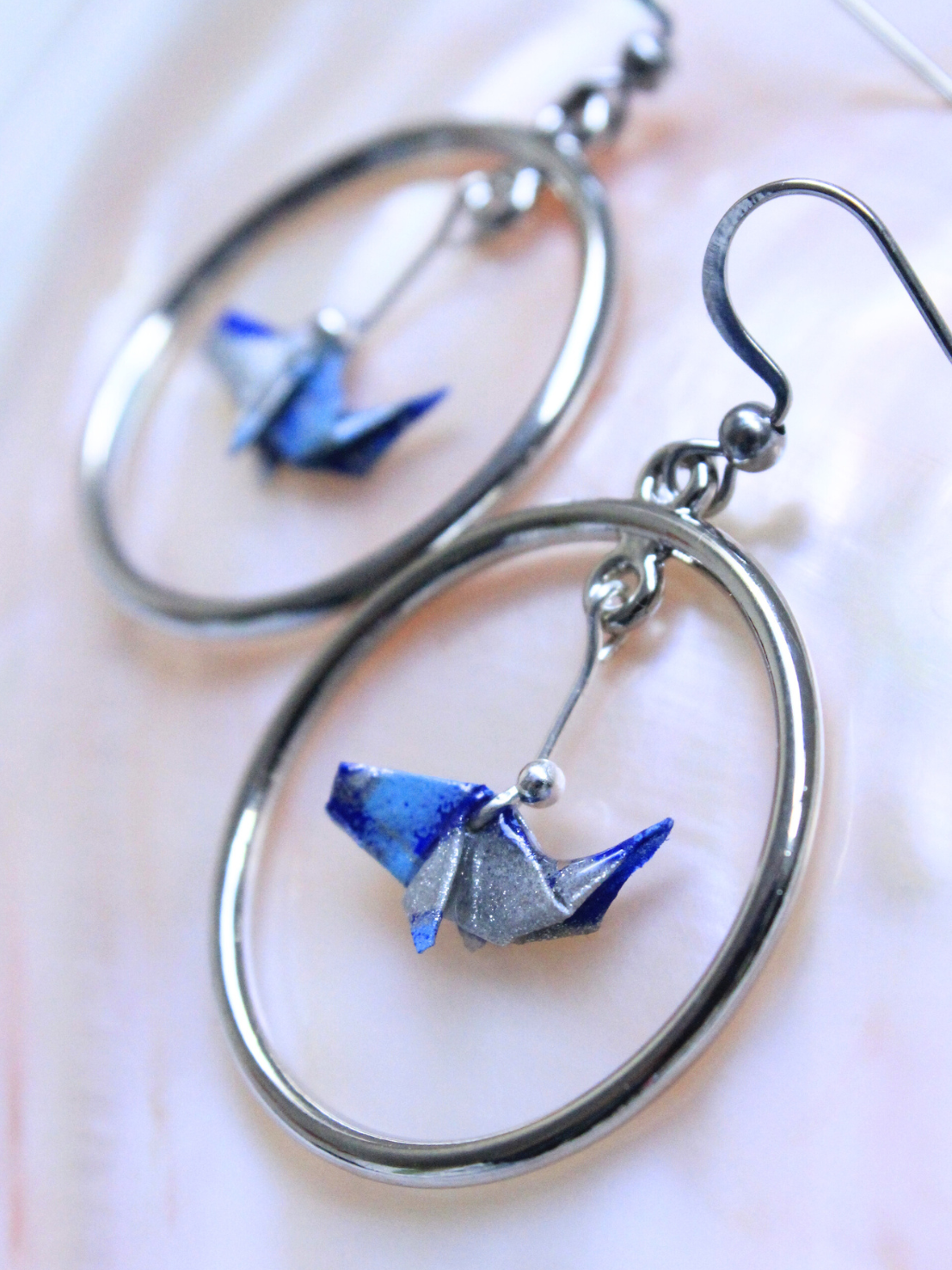 Silver Sea Whale Earrings: A Glimpse of Ocean Serenity