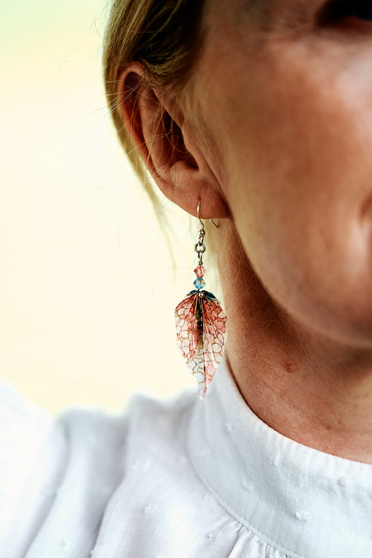 Handmade Origami Leaf Earrings – Nature’s Leafy Elegance