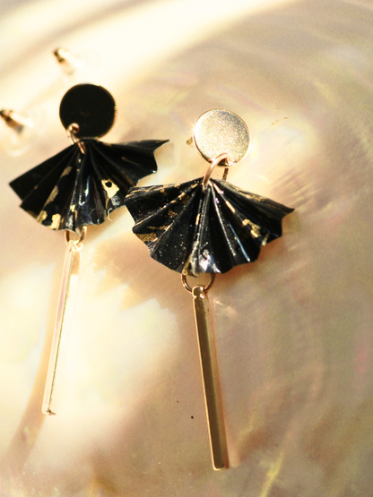 Unique Mother’s Day Gift for Mom | Origami Fan Earrings Australia
