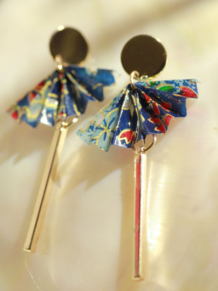 Unique Mother’s Day Gift for Mom | Origami Fan Earrings Australia