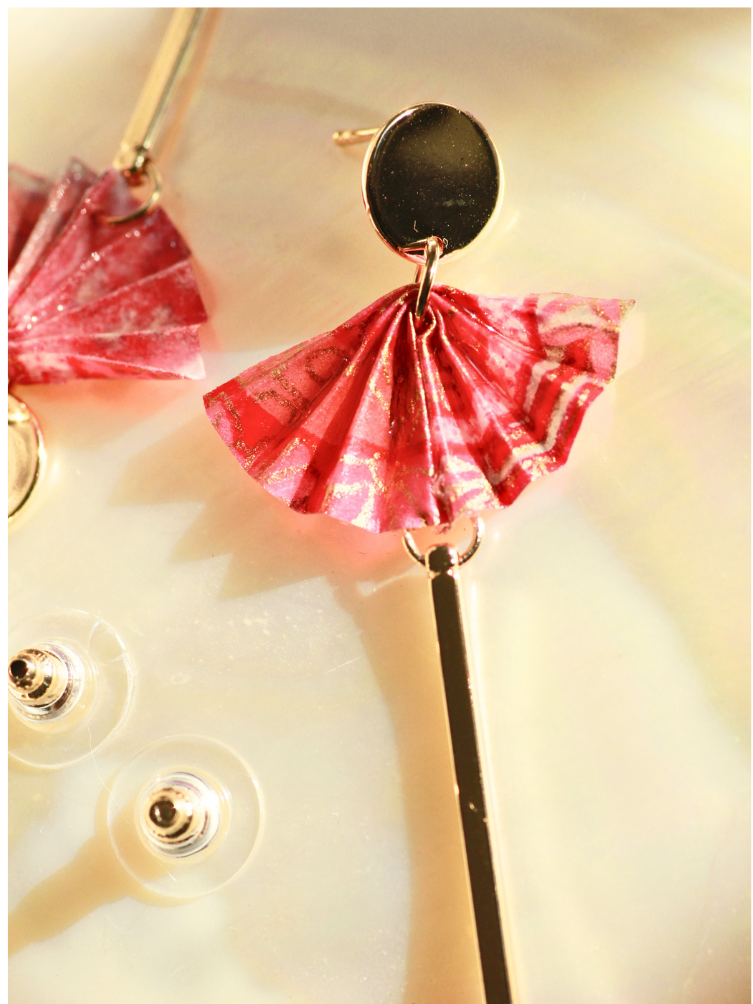 Unique Mother’s Day Gift for Mom | Origami Fan Earrings Australia