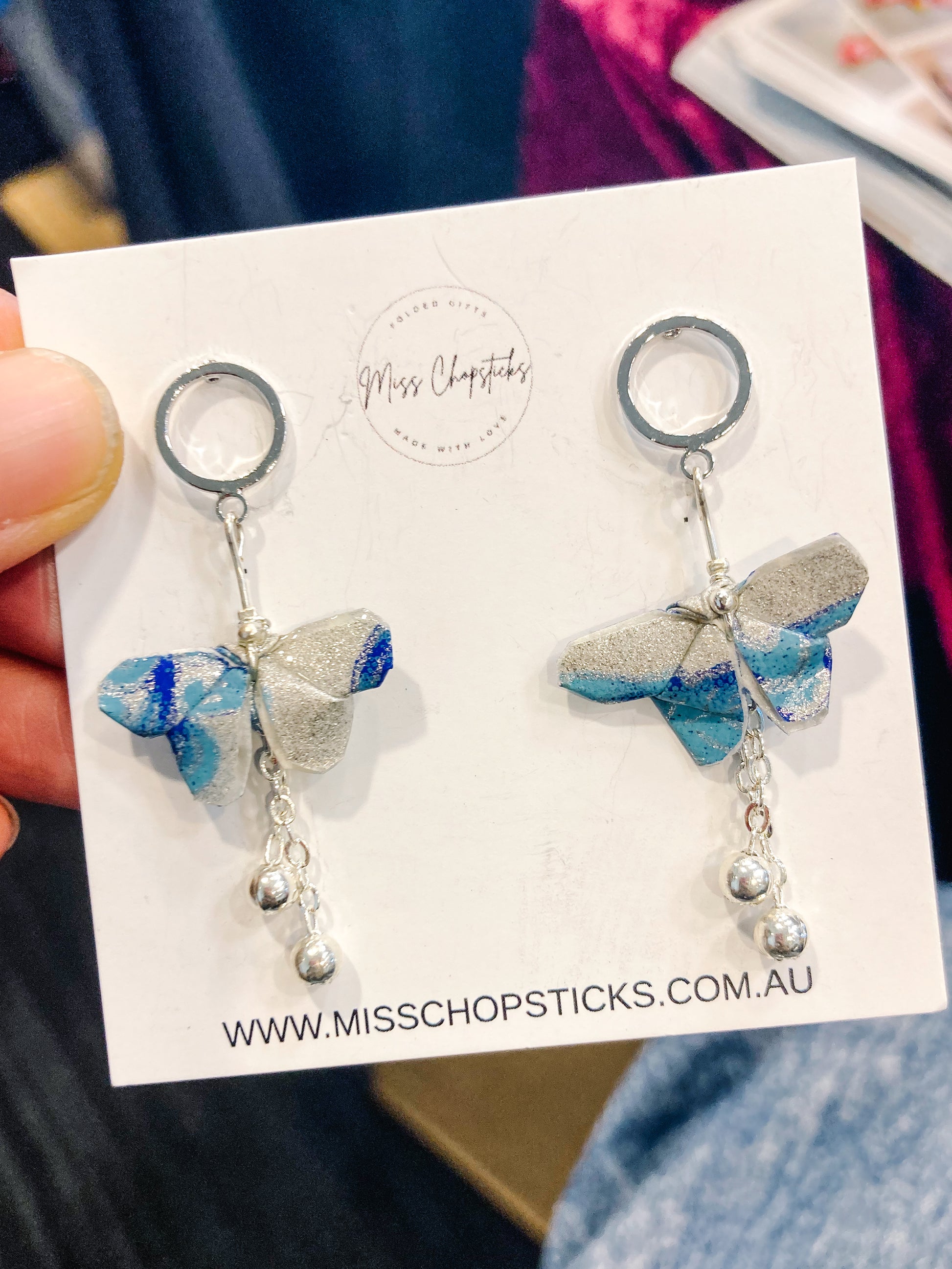 origami-earrings-butterfly