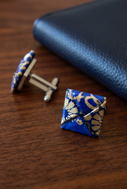 Custom Cufflinks for Men – North Star Origami Handmade Design