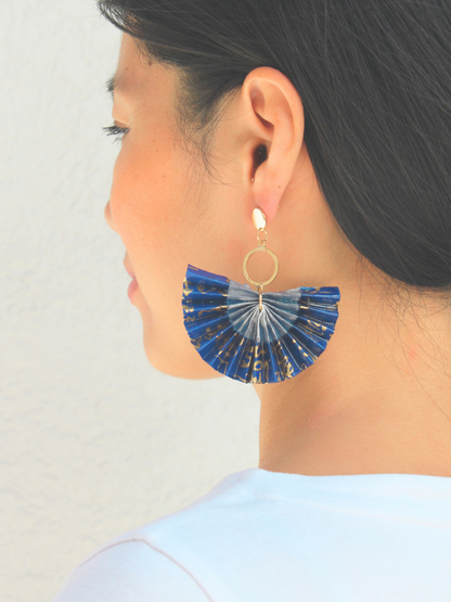 Mother’s Day Gift Origami Fan Earrings