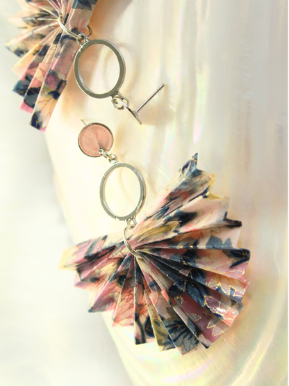 Mother’s Day Gift Origami Fan Earrings