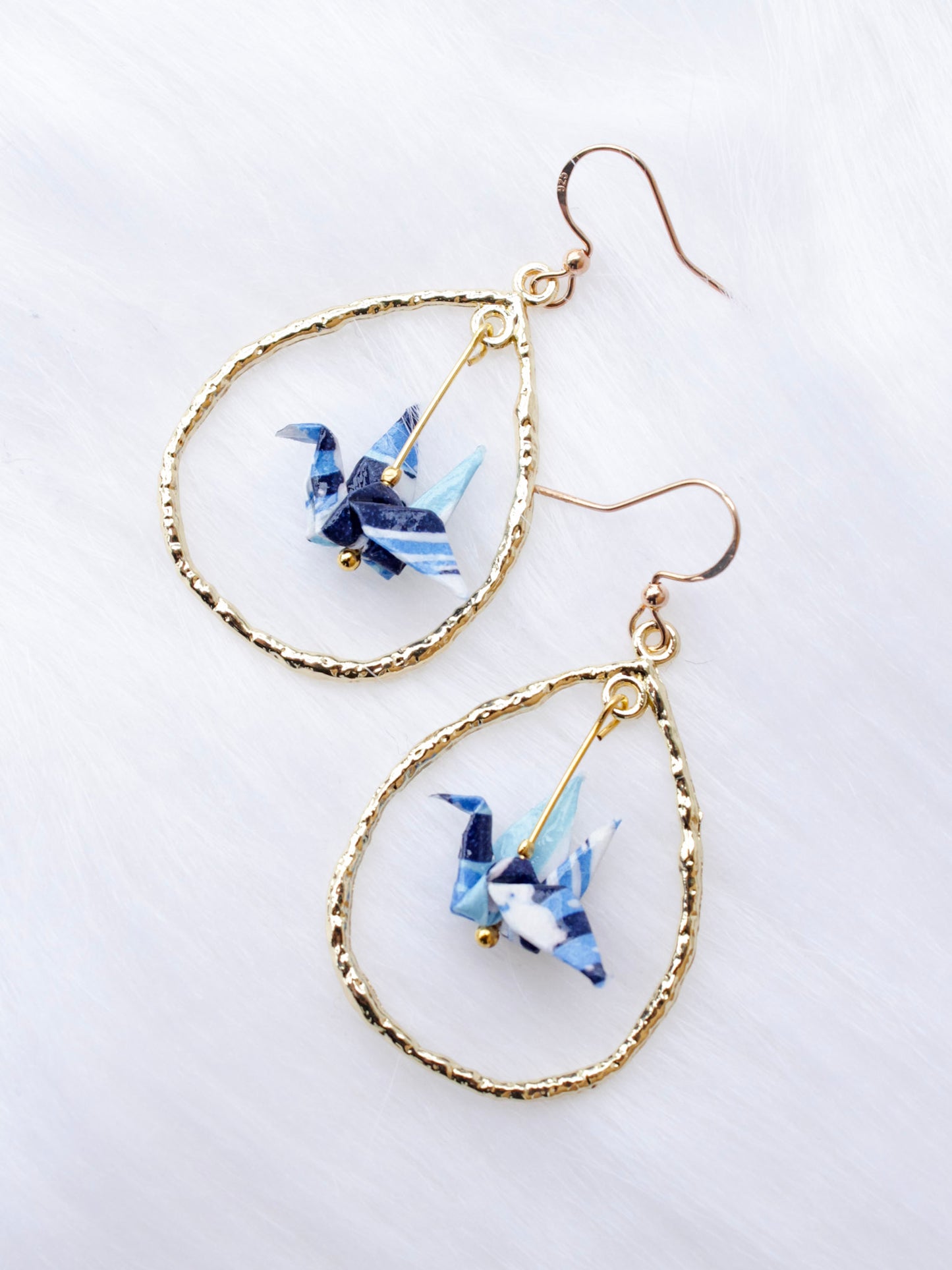 Unique Birthday Day Gift for Her | Origami Crane Earrings Australia