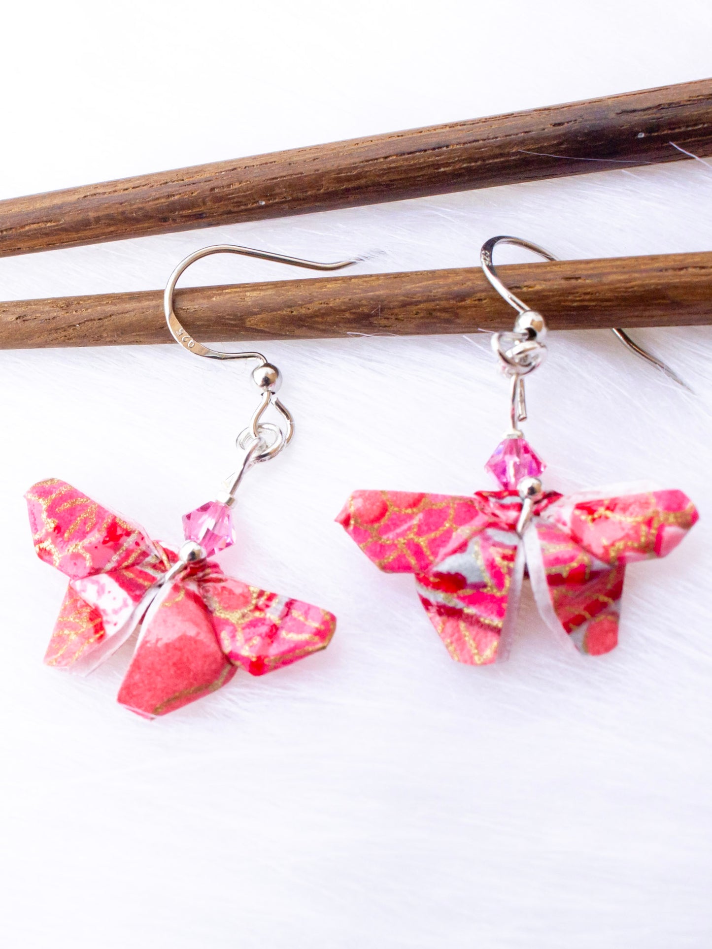Origami Earrings - Freedom Flutter Butterfly