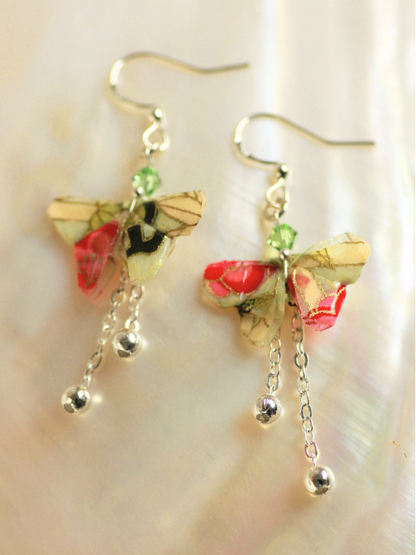 Origami Butterfly Earrings – Swarovski Crystal | Meaningful Gift Australia