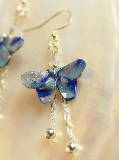 Origami Butterfly Earrings – Swarovski Crystal | Meaningful Gift Australia