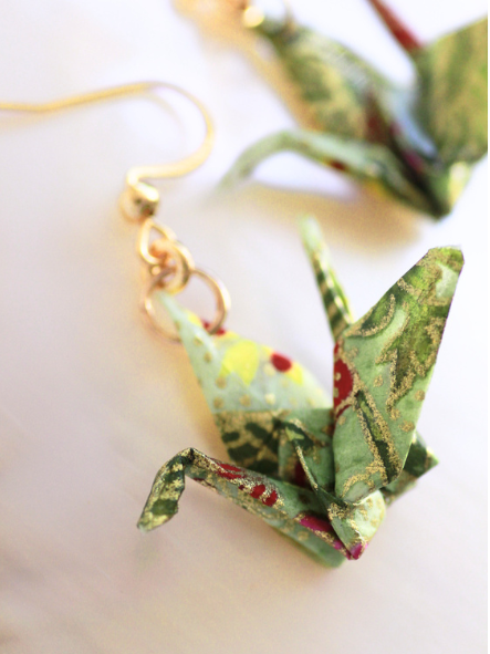 Minimal Origami Crane Earrings | Mother’s Day Gift for Mom Australia
