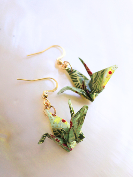 Minimal Origami Crane Earrings | Mother’s Day Gift for Mom Australia