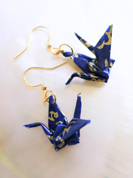 Minimal Origami Crane Earrings | Mother’s Day Gift for Mom Australia