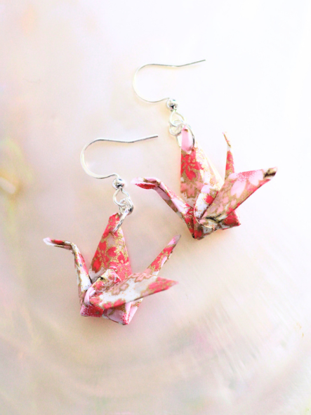Minimal Origami Crane Earrings | Mother’s Day Gift for Mom Australia