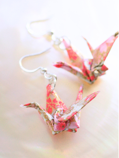 Minimal Origami Crane Earrings | Mother’s Day Gift for Mom Australia