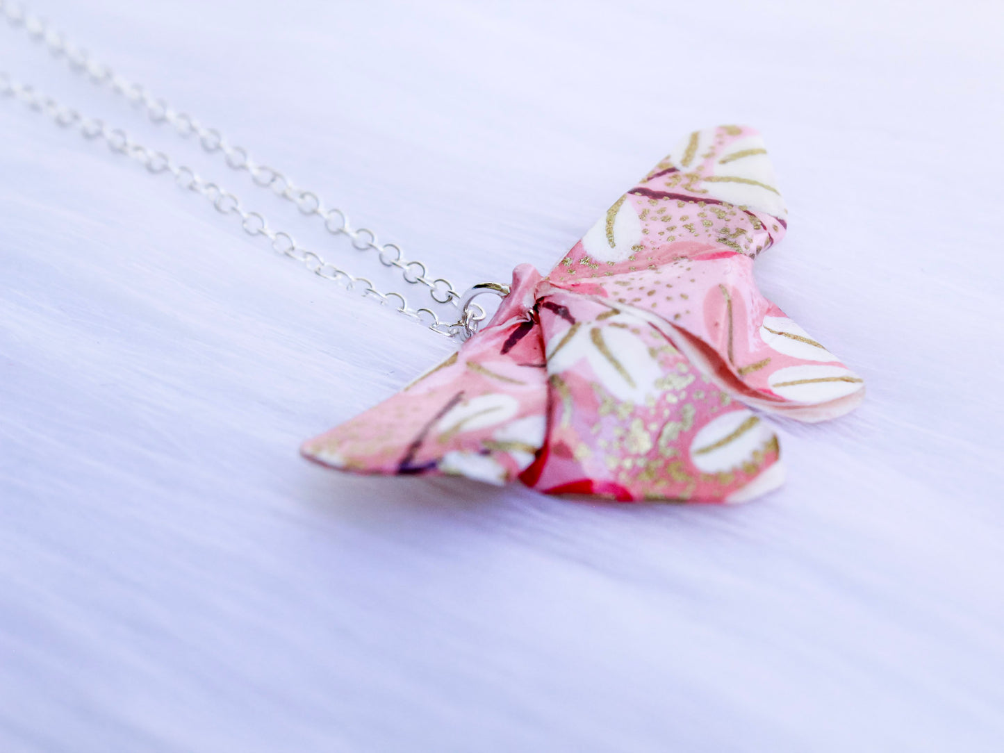 Origami Necklace - Butterfly