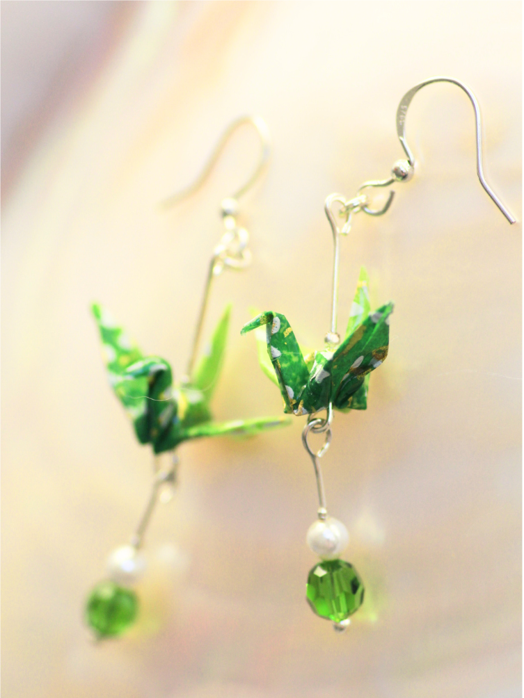 Unique Mother’s Day Gift for Mom | Origami Crane Earrings Australia