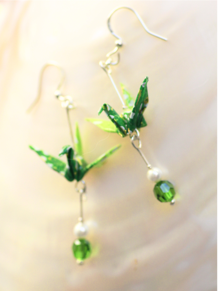 Unique Mother’s Day Gift for Mom | Origami Crane Earrings Australia