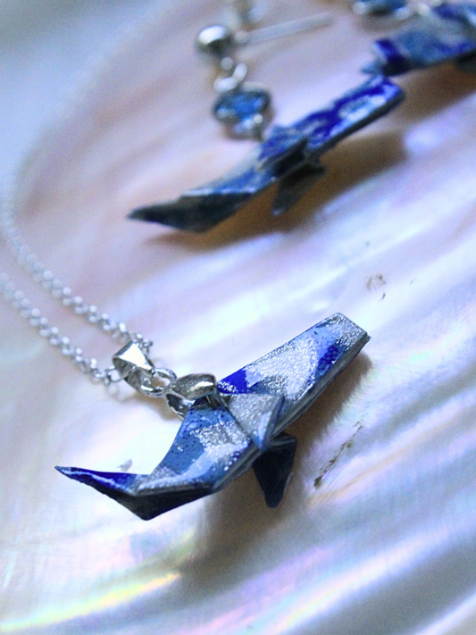 Ocean Serenity Earrings and Necklace Set